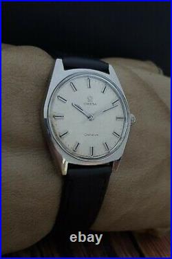 OMEGA GENEVE cal. 601 VINTAGE 60's RARE 17J SWISS WATCH
