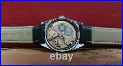 OMEGA GENEVE cal. 613 VINTAGE 60's SS RARE 17J SWISS WATCH