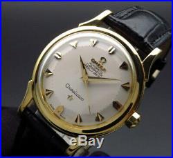 OMEGA K18 Solid Gold Constellation Cal 505 Watch Overhauled 1959 Vintage Rare