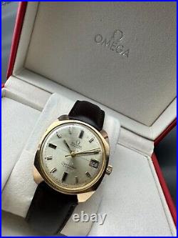OMEGA SEAMASTER COSMIC MEN WATCH AUTOMATIC VINTAGE GOLD PLATED 70s SWISS RARE