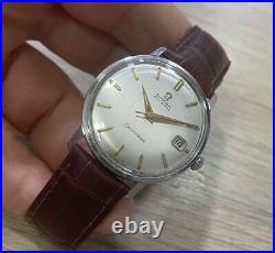 OMEGA SEAMSTER 166001 AUTOMATIC Cal. 562 STEEL 34mm RARE VINTAGE WATCH FOR MEN
