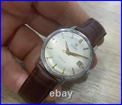 OMEGA SEAMSTER 166001 AUTOMATIC Cal. 562 STEEL 34mm RARE VINTAGE WATCH FOR MEN