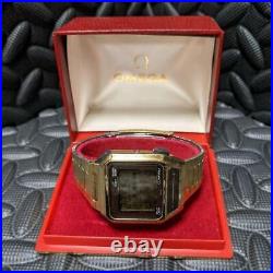 OMEGA Seamaster Sensor Digital Quartz Watch Rare Vintage