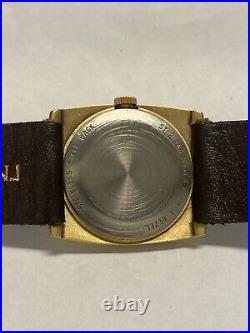 OMEGA Unique & Rare Gold Shape Vintage C. 1960's Men's Watch $7K APR with COA