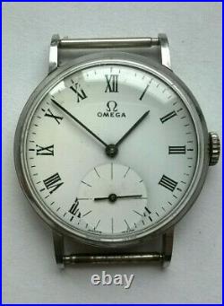 OMEGA Vintage Cal. 266 CK2364 Wristwatch RARE Chronometer St/Steel Case SEE VIDEO
