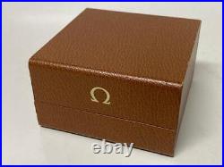 OMEGA Vintage Watch Box brown Rare