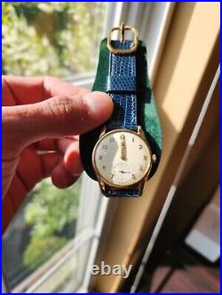 OMEGA Watch- RARE 9k Solid Gold (1950s) + RAKETA Watch- Authentic USSR Papers