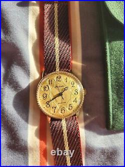 OMEGA Watch- RARE 9k Solid Gold (1950s) + RAKETA Watch- Authentic USSR Papers