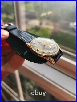 OMEGA Watch- RARE 9k Solid Gold (1950s) + RAKETA Watch- Authentic USSR Papers