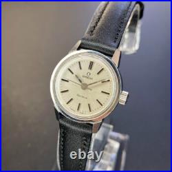 OMEGA Watch Rare Double Name Seamaster Geneva Hand wound Vintage Antique Movab