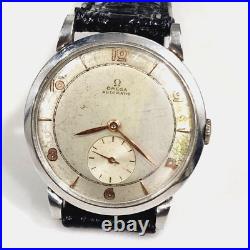 Omega Automatic Bumper Hammer Cal. 332 Ref. 2398 Men's Rare Model Vintage Watch