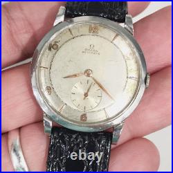 Omega Automatic Bumper Hammer Cal. 332 Ref. 2398 Men's Rare Model Vintage Watch