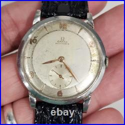 Omega Automatic Bumper Hammer Cal. 332 Ref. 2398 Men's Rare Model Vintage Watch