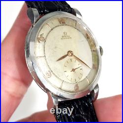 Omega Automatic Bumper Hammer Cal. 332 Ref. 2398 Men's Rare Model Vintage Watch