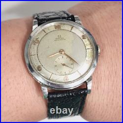 Omega Automatic Bumper Hammer Cal. 332 Ref. 2398 Men's Rare Model Vintage Watch
