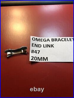 Omega Bracelet #47 End Link-Vintage VERY RARE