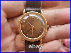 Omega Cal. 30T2 Gold Watch Vintage (750) 18 Kt 1946 Rare