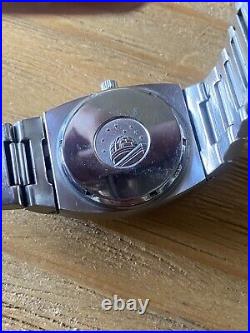 Omega Constellation Automatic Tv Case Square Rare Bracelet 1192/192 Vintage 70s