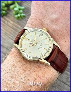 Omega Constellation Automatic Watch Vintage Men's 1959 Rare, Warranty + Serviced