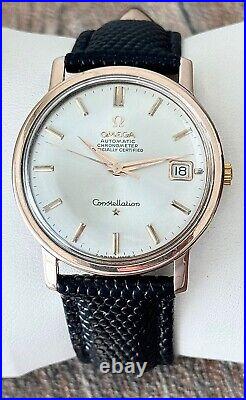 Omega Constellation Automatic Watch Vintage Men's 1966 Rare, Warranty+Serviced