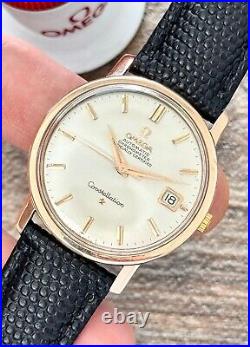Omega Constellation Automatic Watch Vintage Men's 1966 Rare, Warranty+Serviced
