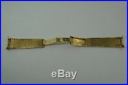 Omega Constellation Brick Style Bracelet Model 368.813 18k Rare Vintage 1960's