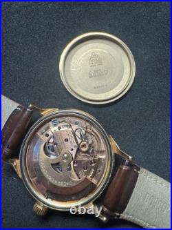 Omega Constellation Calendar 168.005 Solid 18k Rose Gold Pie Pan Auto Rare Omega Constellation Calendar 168.005 Solid 18k Rose Gold Pie Pan Auto Rare