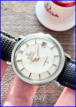 Omega Constellation Pie Pan Watch Vintage Men's 1967 Rare, Warranty + Serviced