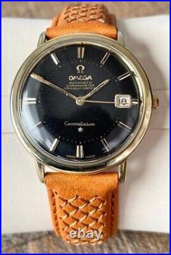 Omega Constellation Pie Pan Watch Vintage Men's 1969 Rare, Serviced & Warranty
