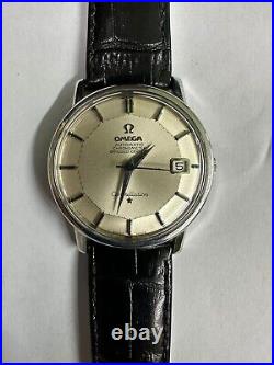 Omega Constellation Pie Pan Watch Vintage Men's Rare, Warranty + Serviced 35mm