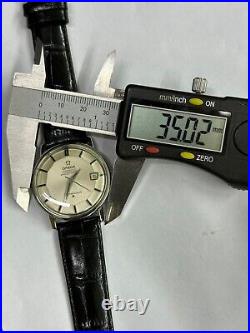Omega Constellation Pie Pan Watch Vintage Men's Rare, Warranty + Serviced 35mm