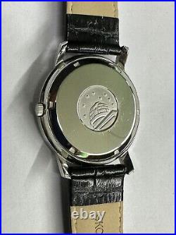Omega Constellation Pie Pan Watch Vintage Men's Rare, Warranty + Serviced 35mm