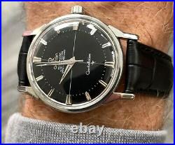 Omega Constellation Rare Crosshair Vintage Men's Watch 1962, Serviced + Warranty
