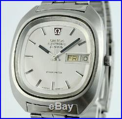 Omega Constellation Rare Electronic Tuning Fork Quickset Day Date Chronometer