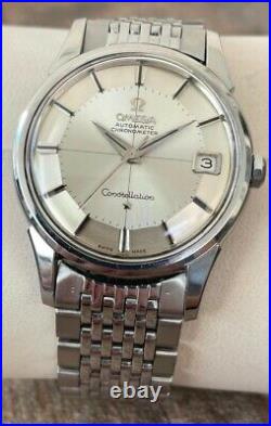 Omega Constellation Rare Pie Pan Vintage Men's Watch 1961, Serviced + Warranty