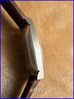 Omega De Ville Automatic Watch 1970s Vintage Silver Dial Tonneau Case 38mm Rare