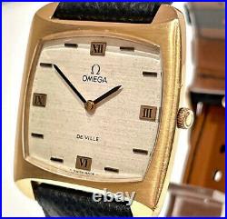 Omega De Ville, Rectangular TV Iconic Style Watch 1970's style Rare model