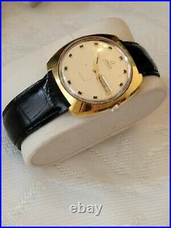 Omega De Ville Ref. 166.053 Vintage Day Date Rare Automatic Mens Watch Cal. 752