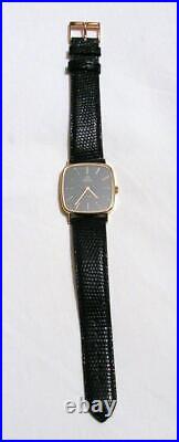 Omega De Ville Vintage Rare Gold 18k 750 Men's Watch Automatic Circa 1970s