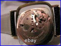 Omega De Ville Vintage Rare Gold 18k 750 Men's Watch Automatic Circa 1970s