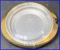 Omega Dynamic Automatic Watch Gold Men's Vintage Swiss Rare Case Part Signed