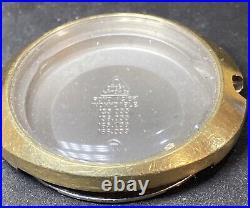 Omega Dynamic Automatic Watch Gold Men's Vintage Swiss Rare Case Part Signed