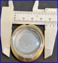 Omega Dynamic Automatic Watch Gold Men's Vintage Swiss Rare Case Part Signed
