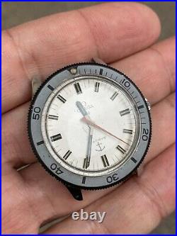 Omega Geneve Diver Admiralty Ancoretta Ref 135042 Sub Rare Vintage Watch