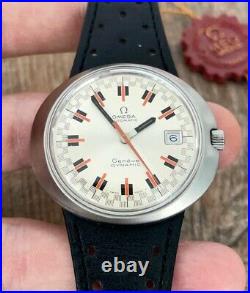 Omega Geneve Dynamic Rare Vintage Men's Watch 1969, Serviced + Warranty