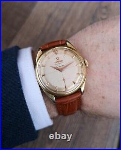 Omega Geneve Rare Vintage Mens Watch, Fully Serviced Plus Warranty And Box