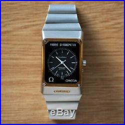 Omega Mega Quartz Marine Chronometer Vintage 198.0082 Cal 1511 VERY RARE