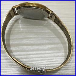 Omega Men's Analog Wrist Watch 30mm Analog Case Antique Vintage Used Rare