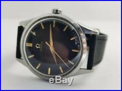 Omega Military Style Cal 30T2 Black dial very rare