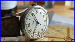 Omega Old Us 2179 3 Cal 30t2 Sc Ww2 6 Tacche Hearts Rare Watch Vintage